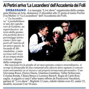 LA LOCANDIERA. LA LUNA NUOVA 2019